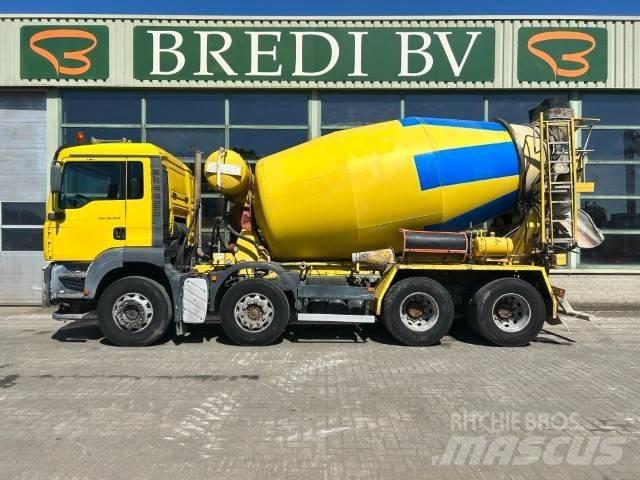 MAN TGA 32.360 8x4 Betonmixers en pompen
