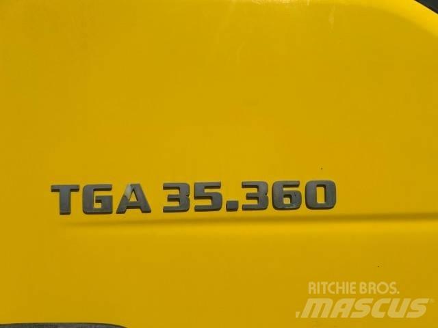 MAN TGA 32.360 8x4 Betonmixers en pompen