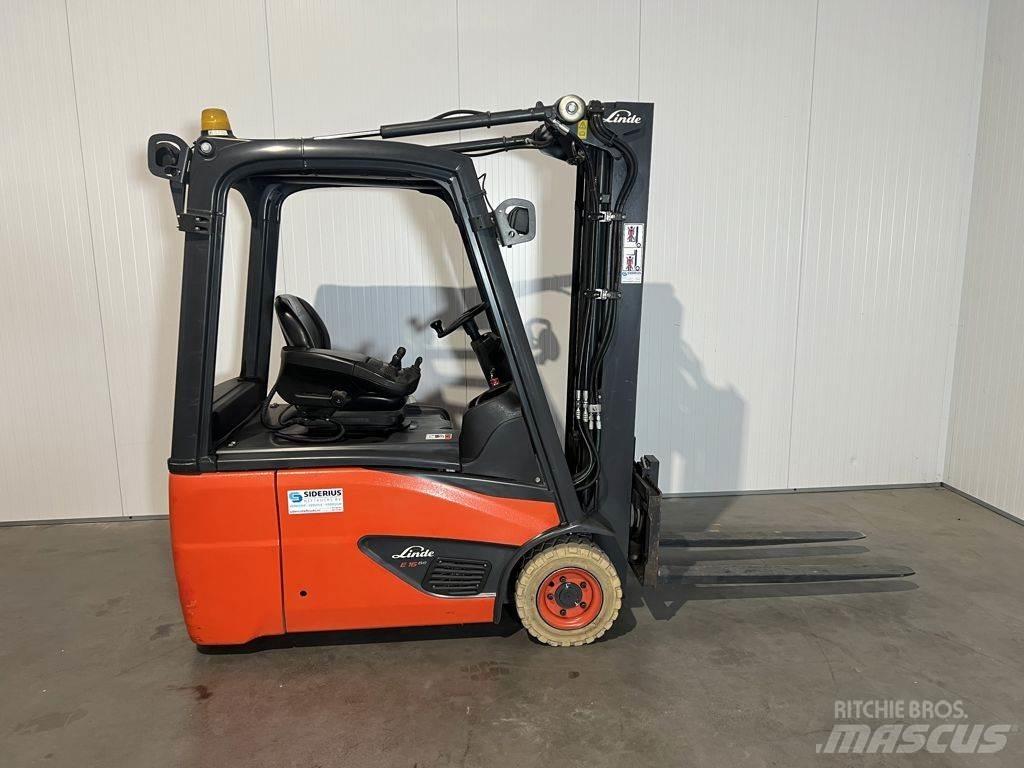 Linde E16-02 Elektrische heftrucks