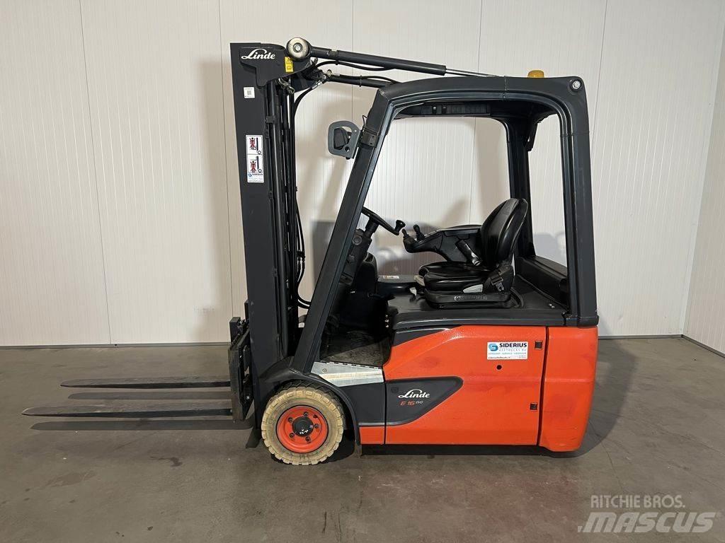 Linde E16-02 Elektrische heftrucks