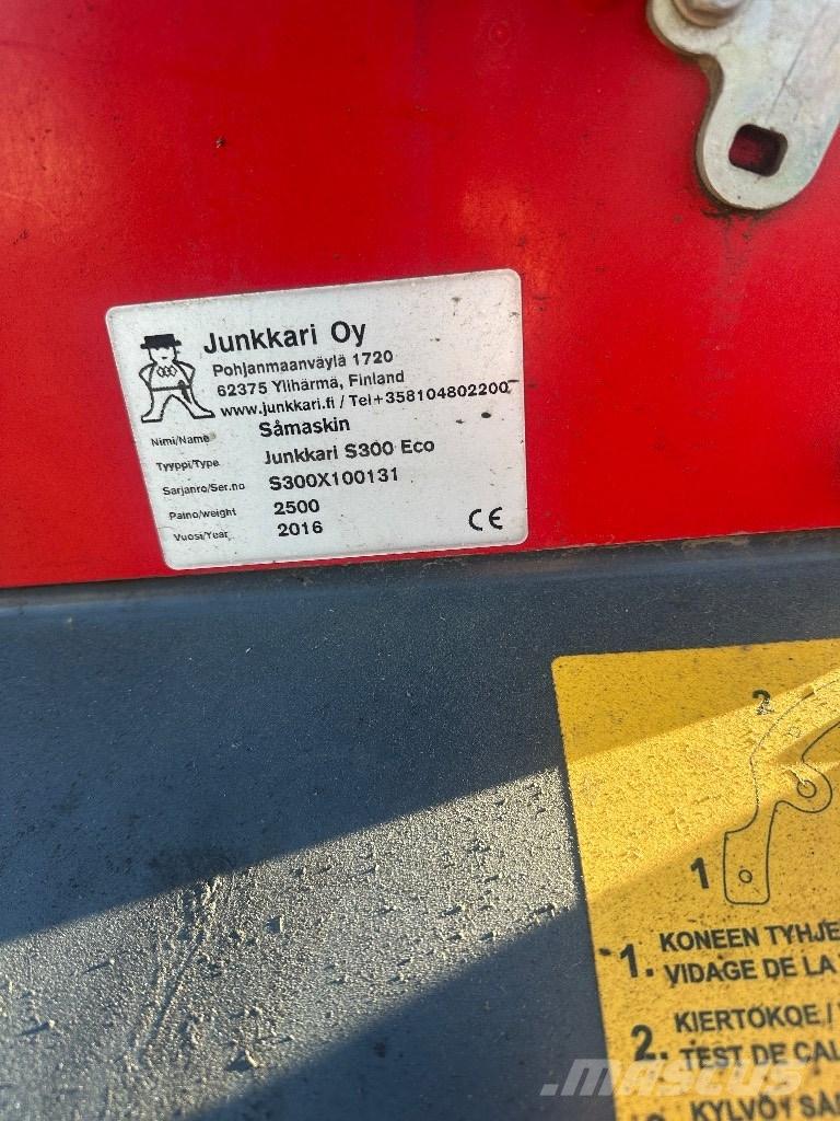 Junkkari S300 Eco Zaaicombinaties