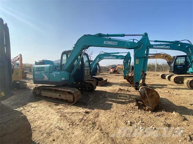Kobelco SK 75 Rupsgraafmachines