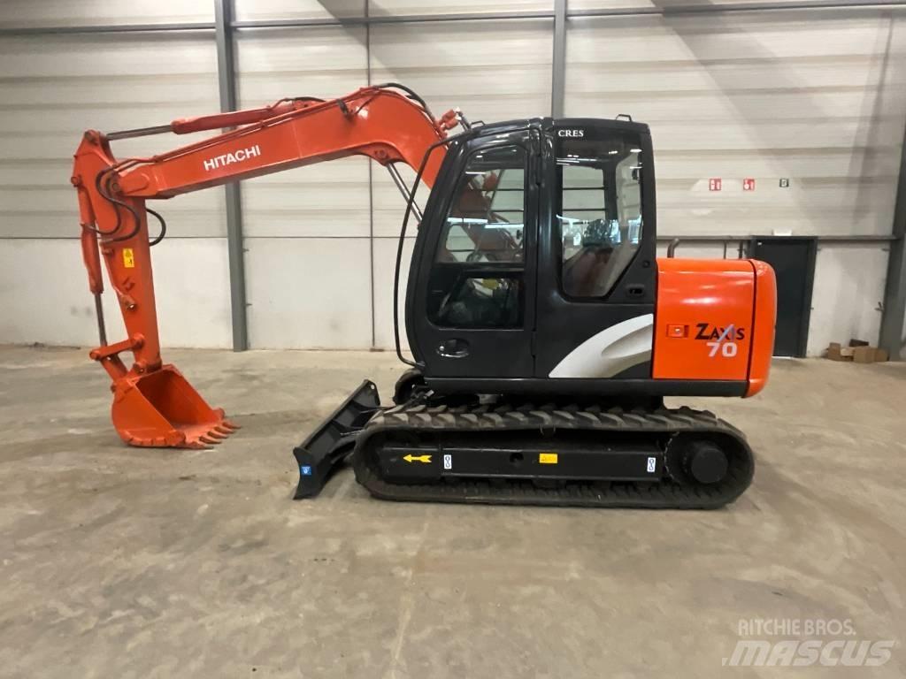 Hitachi ZX 70 Midigraafmachines 7t - 12t