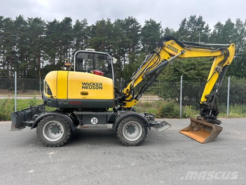 Wacker Neuson EW100 Wielgraafmachines