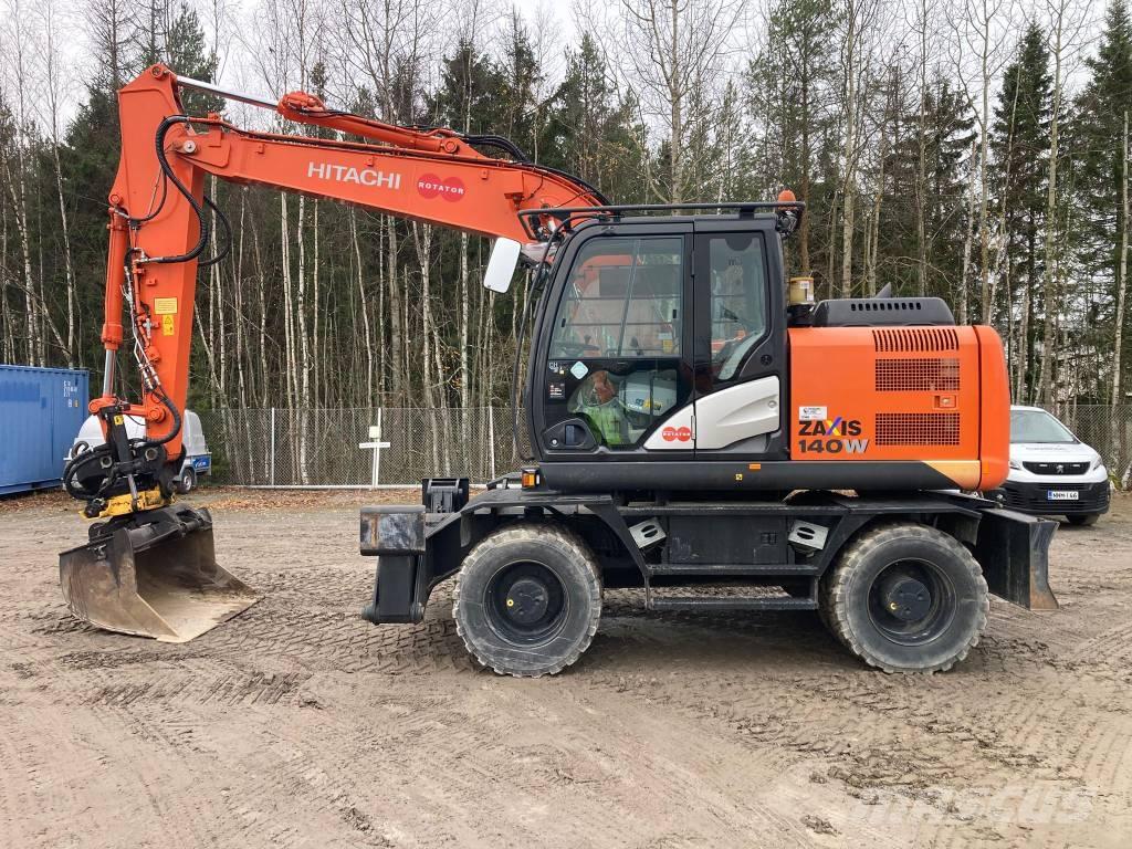 Hitachi ZX 140 W-5B Wielgraafmachines