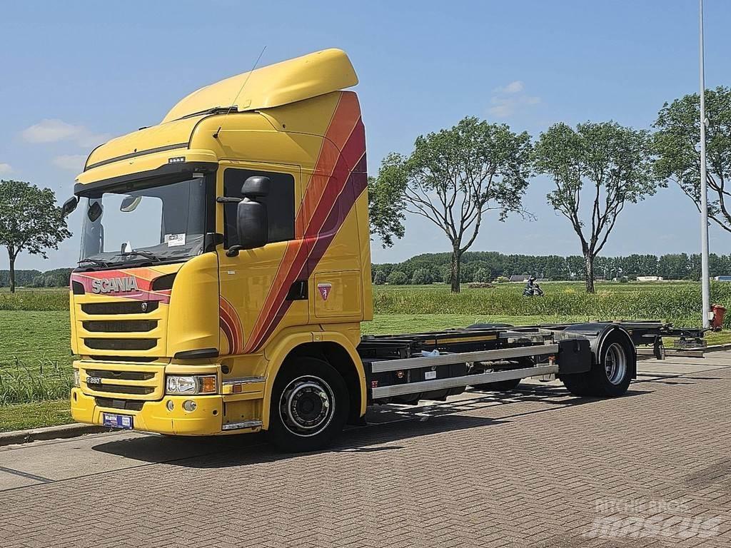 Scania G280 BDF Containertrucks met kabelsysteem