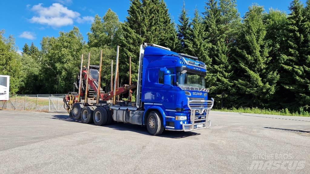 Scania R730 8x4*4 Hout-Bakwagens