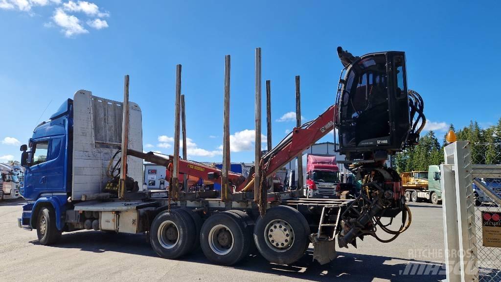 Scania R730 8x4*4 Hout-Bakwagens