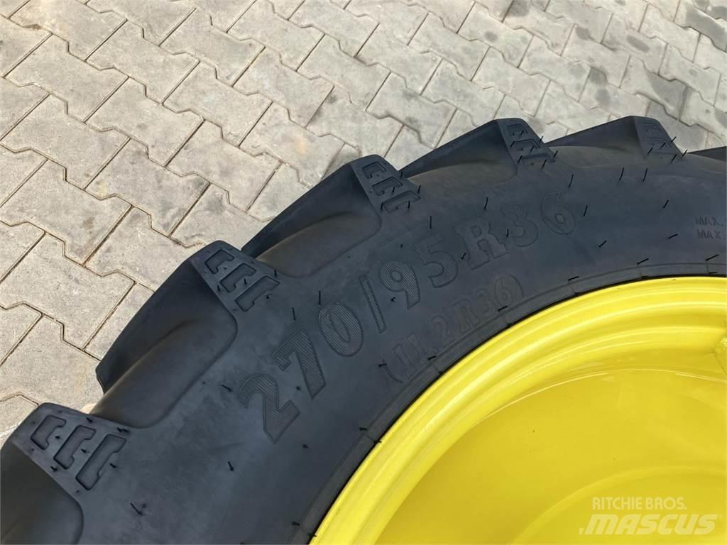 BKT 270/95R36 Banden, wielen en velgen