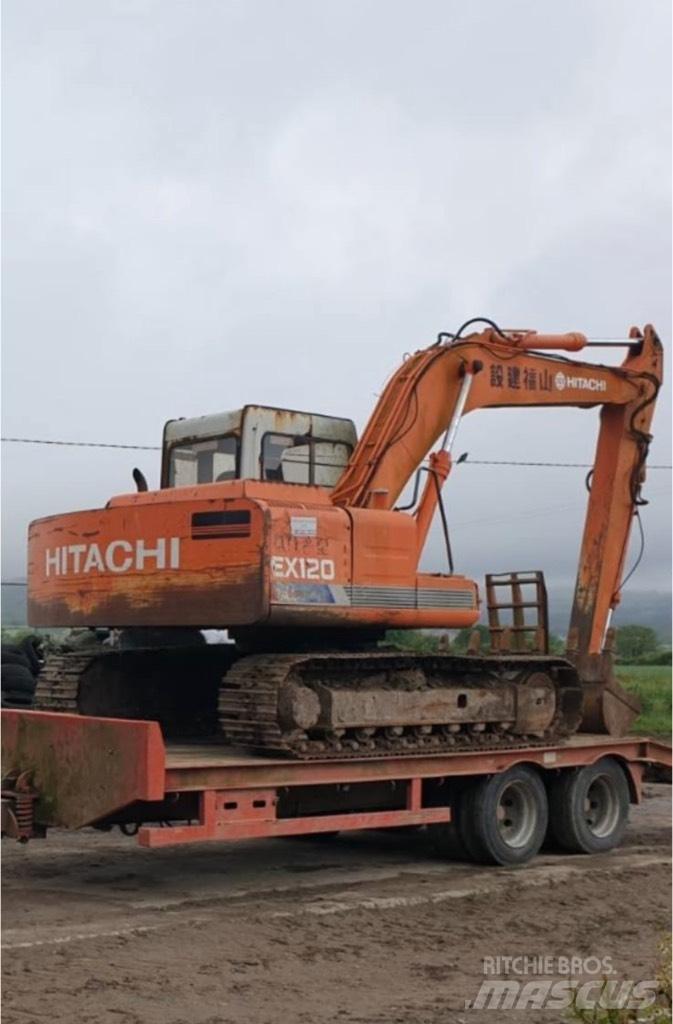 Hitachi EX 120-1 Rupsgraafmachines