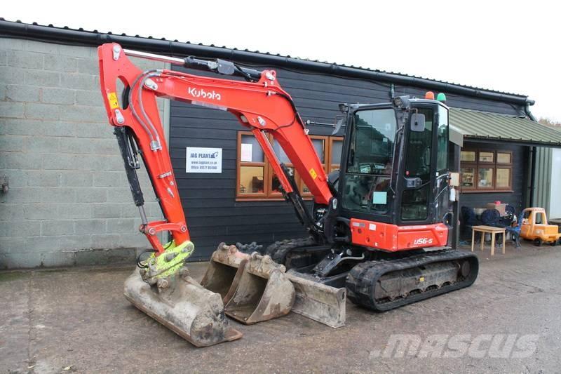 Kubota U 56-5 Minigraafmachines < 7t
