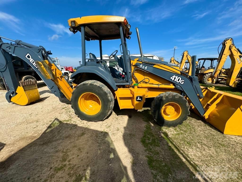 John Deere 410 G Graaf-laadcombinaties