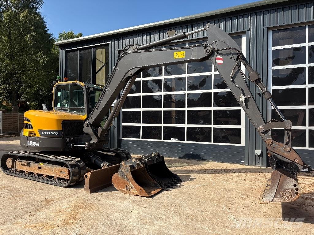Volvo ECR 88 D PRO Midigraafmachines 7t - 12t