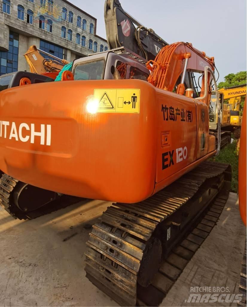 Hitachi EX 120 Rupsgraafmachines