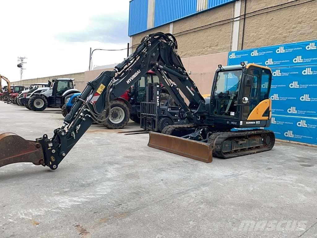 Hyundai HX85A Speciale Graafmachines