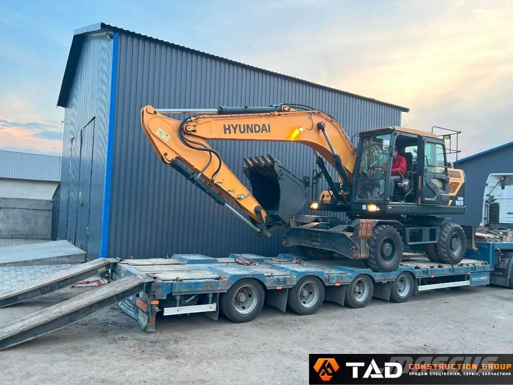 Hyundai HW 160 Wielgraafmachines