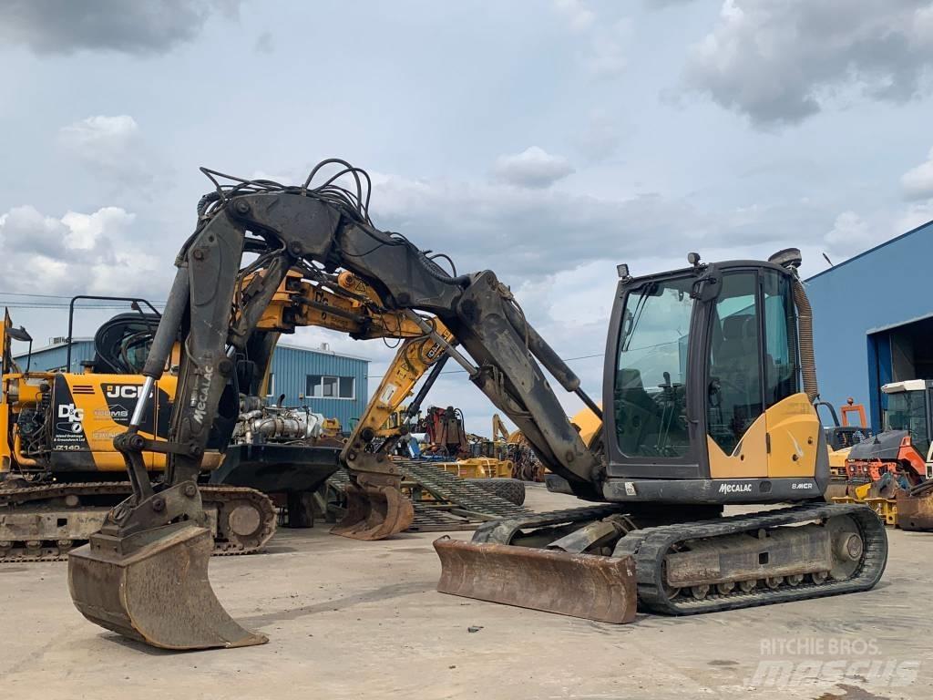 Mecalac 8 M CR Midigraafmachines 7t - 12t