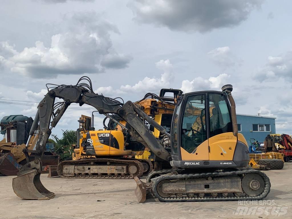 Mecalac 8 M CR Midigraafmachines 7t - 12t