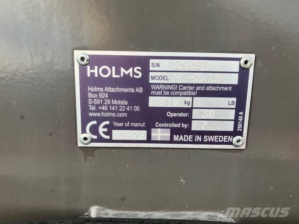 Holms PL215 Veegmachines