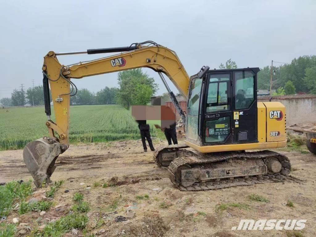 CAT 307 Rupsgraafmachines