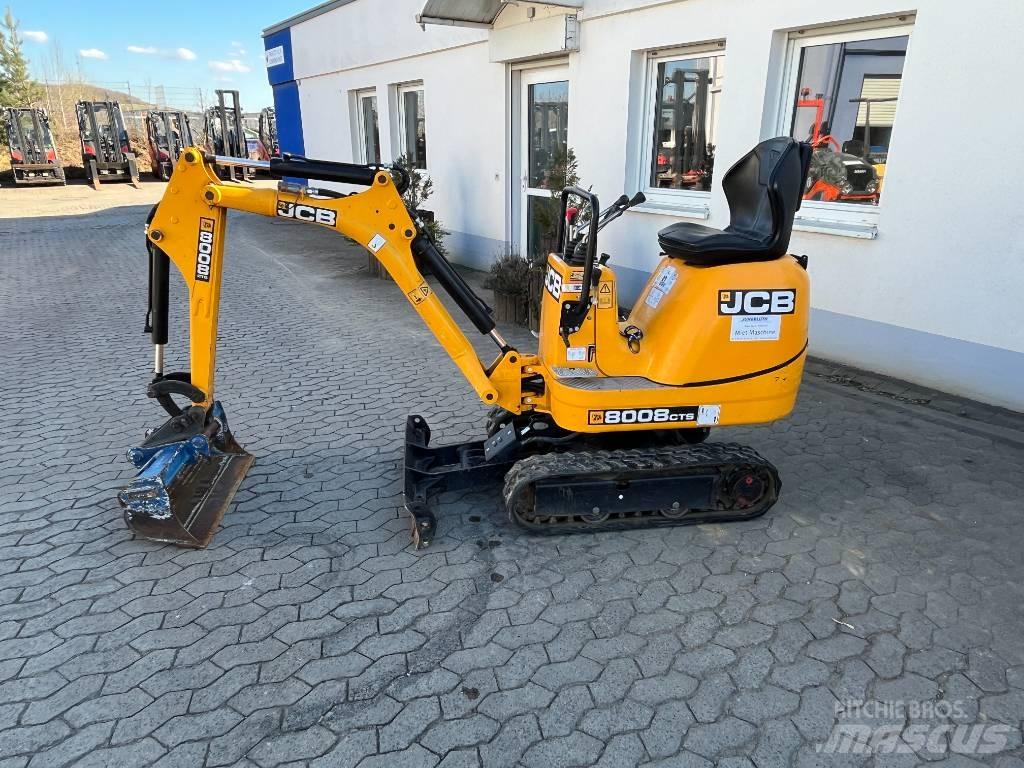 JCB 8008 Minigraafmachines < 7t