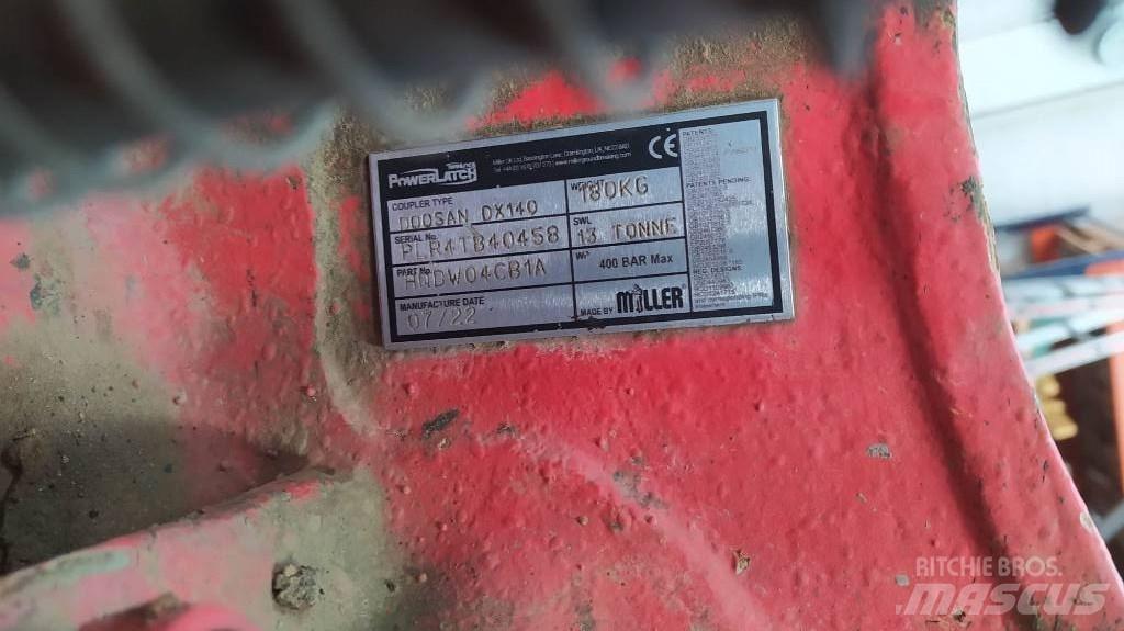 Doosan DX140LCR-7 Rupsgraafmachines
