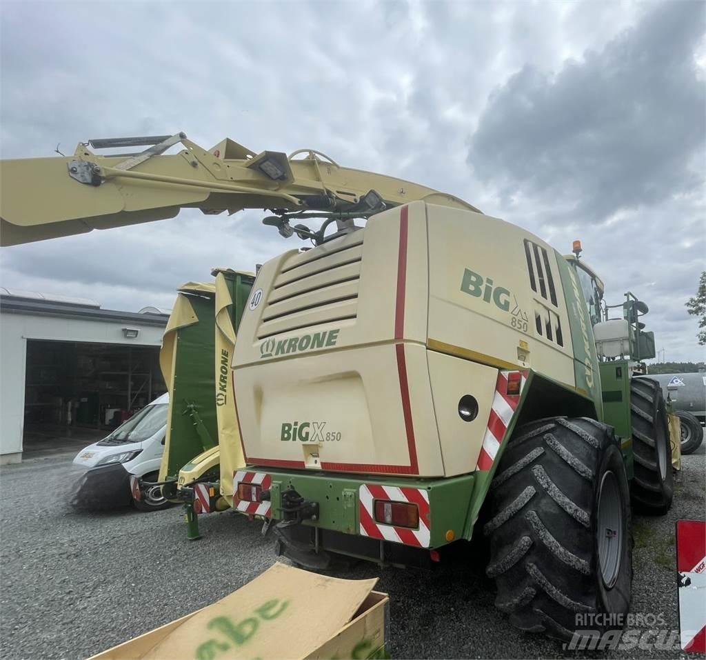 Krone BIG X850 Zelfrijdende veldhakselaars