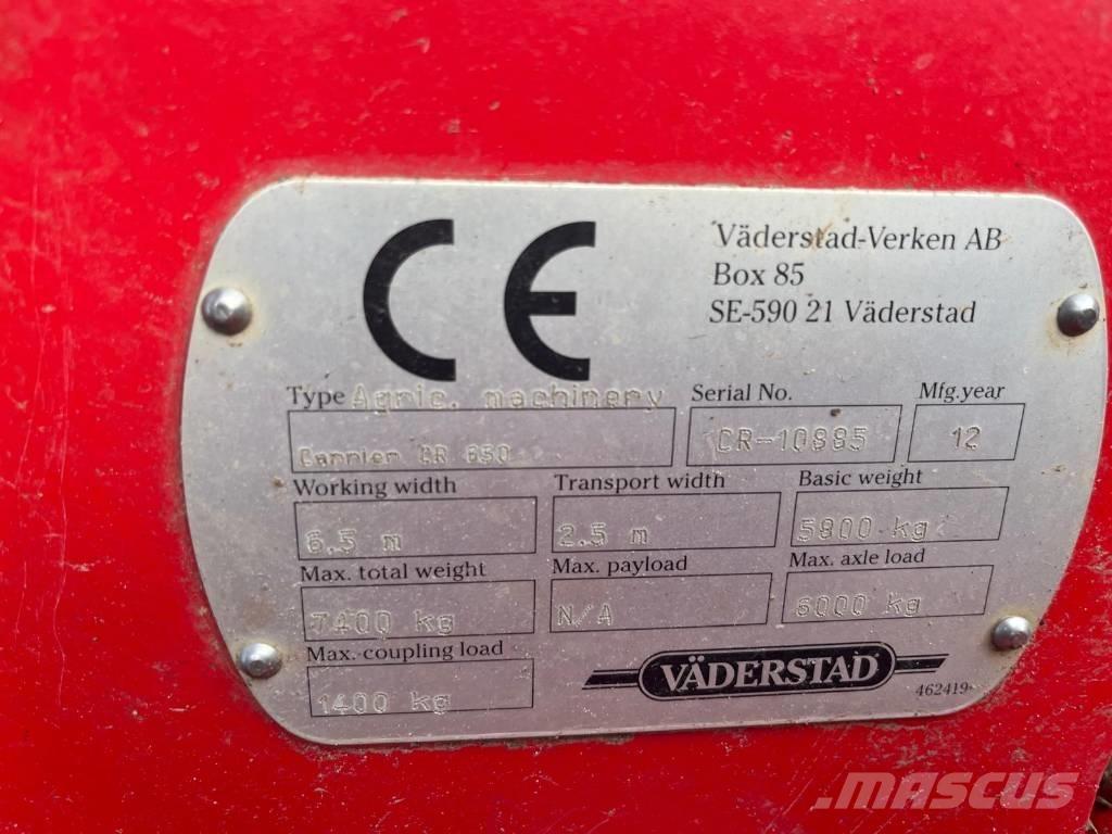 Väderstad Carrier650 Schijveneggen