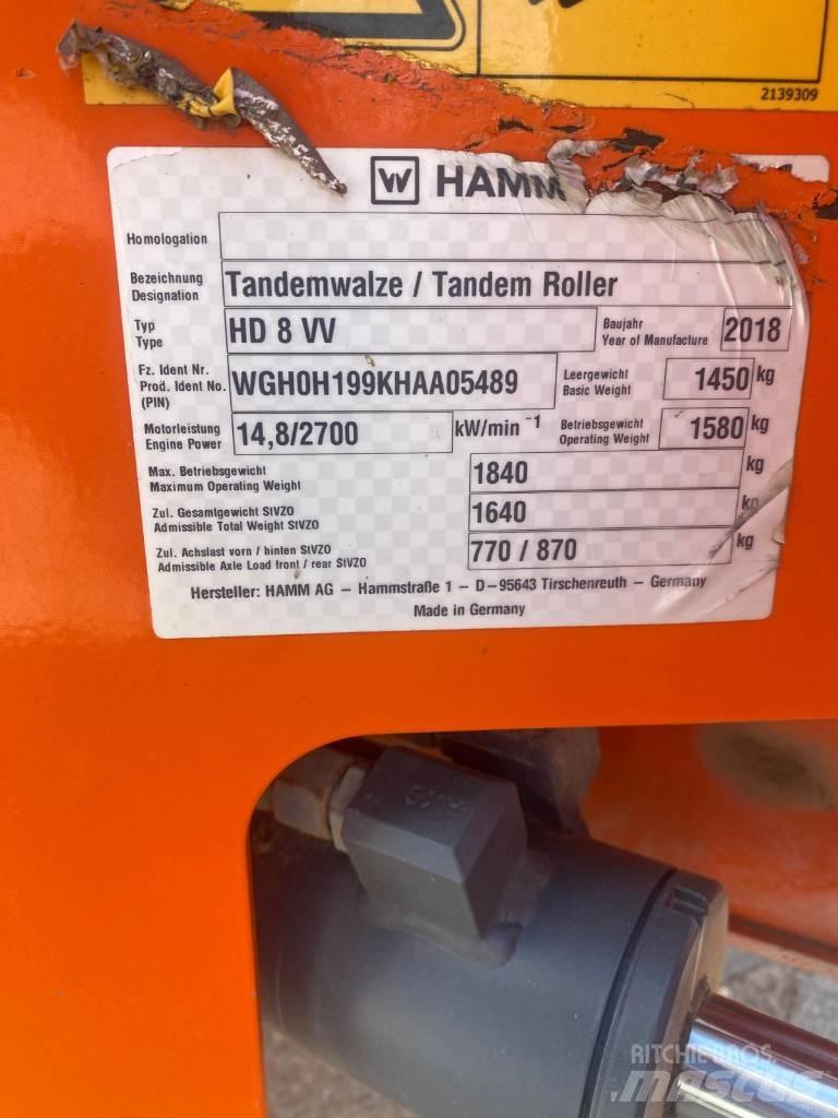 Hamm HD8VV Duowalsen