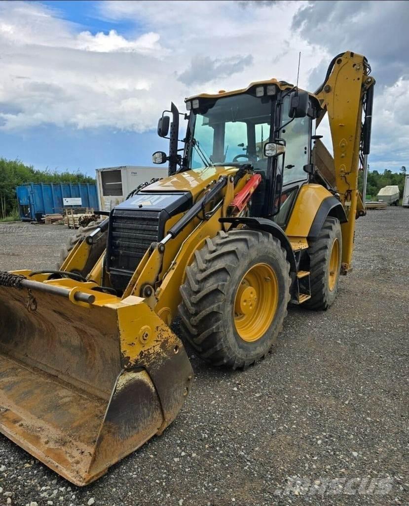 CAT 444F2 Graaf-laadcombinaties