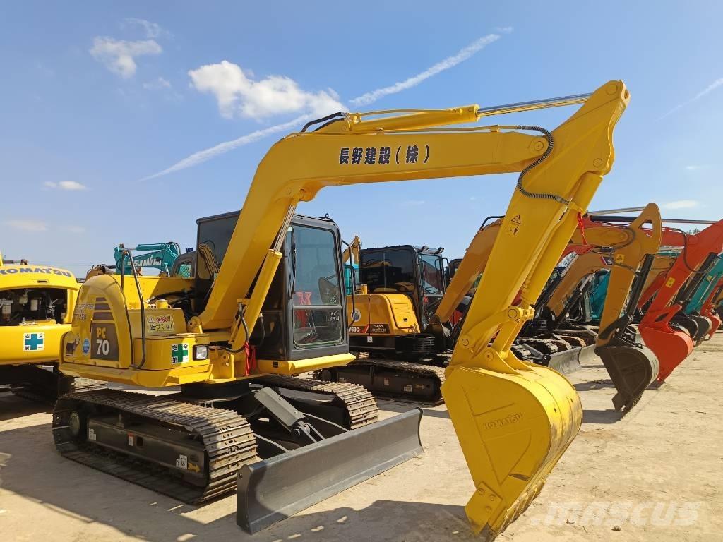 Komatsu PC 70 Rupsgraafmachines