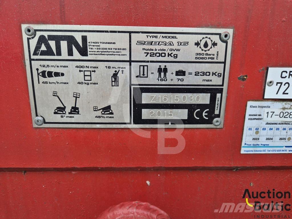 ATN Zebra 16 Knikarmhoogwerkers