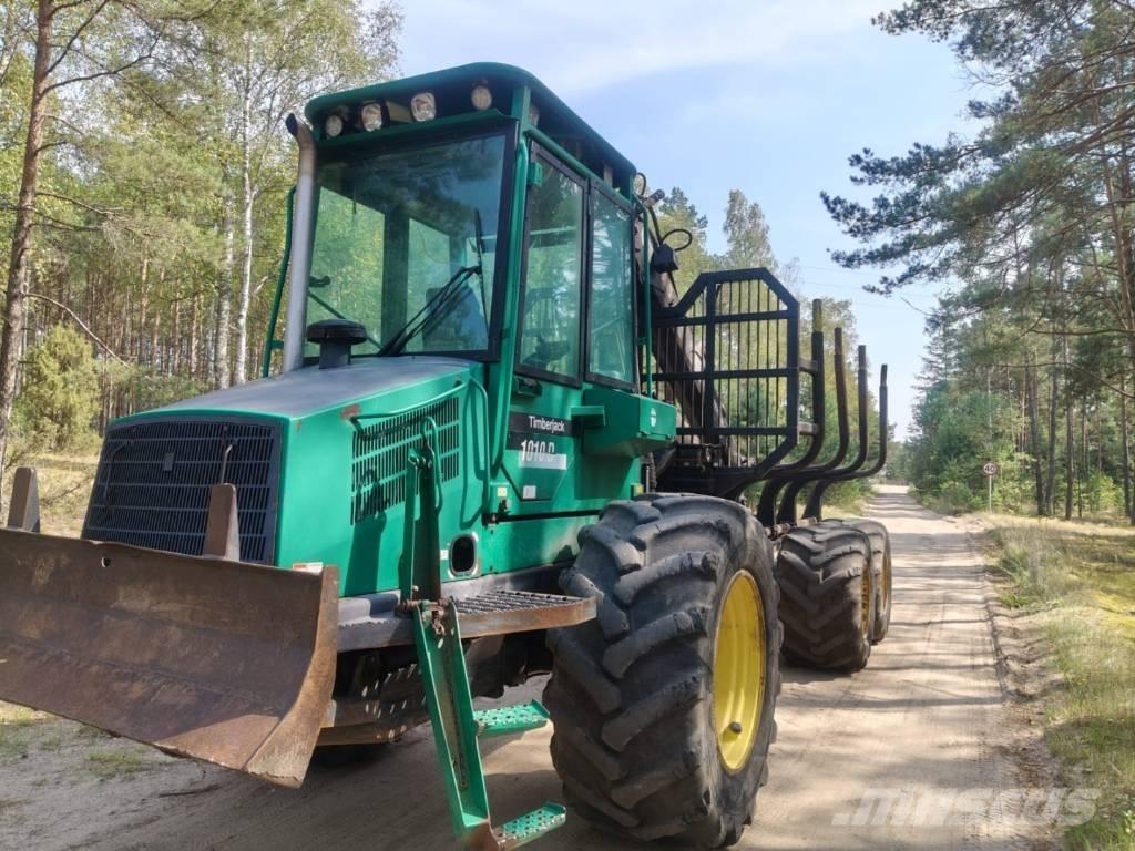 Timberjack 1010D Uitrijwagens