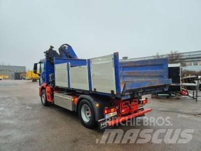 MAN TGM 18.290 Vlakke laadvloer met kraan