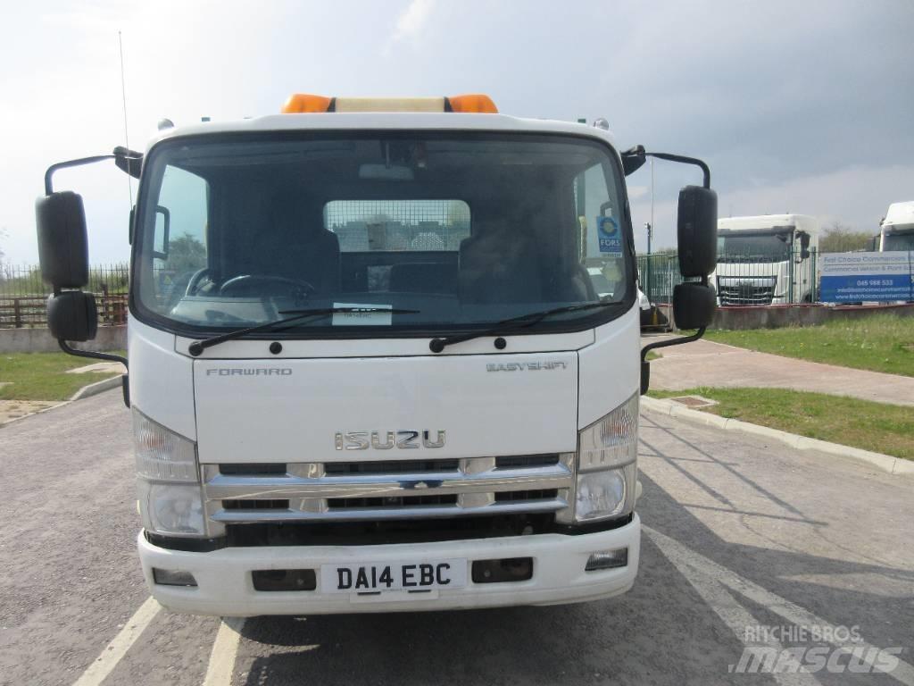 Isuzu N 75.190 Vlakke laadvloer met kraan