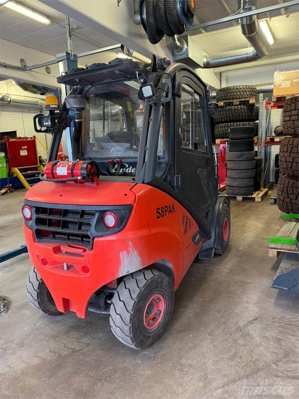 Linde H30D-02 Diesel heftrucks