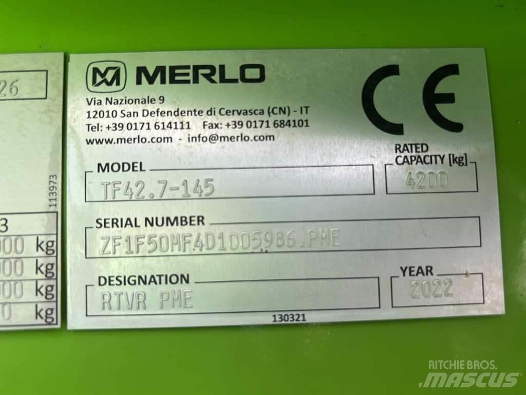 Merlo TF42.7-145 Verreikers
