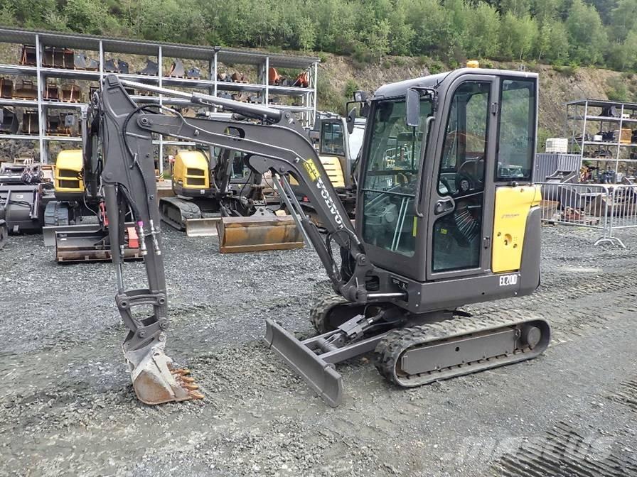 Volvo EC 20 D Minigraafmachines < 7t