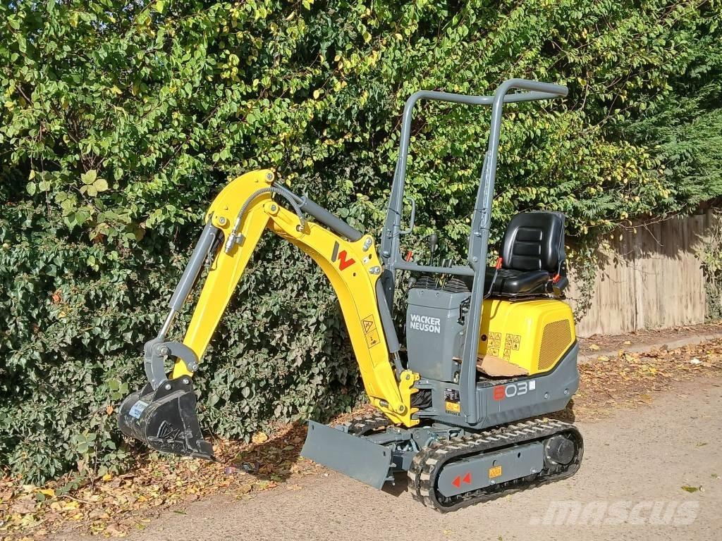 Wacker Neuson 803 Minigraafmachines < 7t
