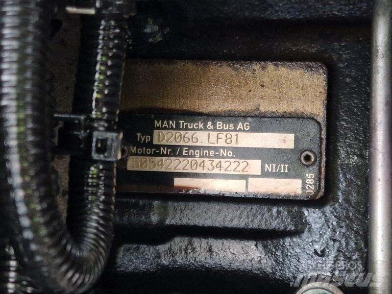 MAN D2066 LF81 Motoren