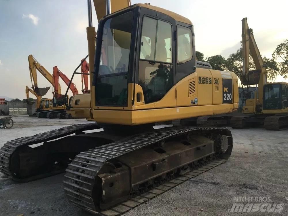 Komatsu pc220-7 Rupsgraafmachines