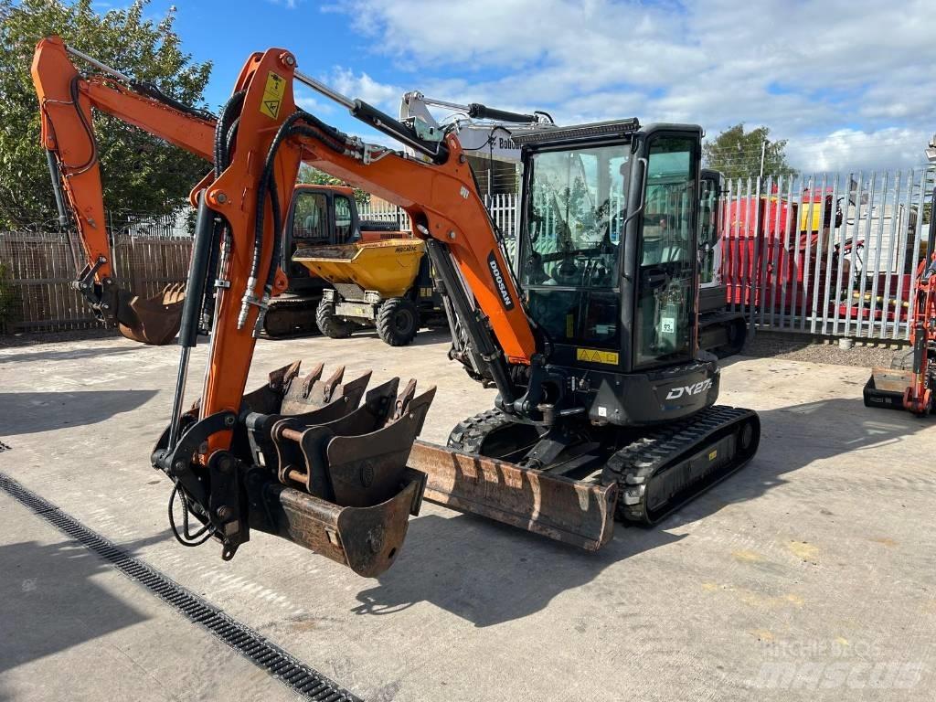 Doosan DX 27 Z Minigraafmachines < 7t