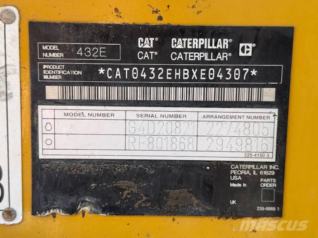 CAT 432 E Graaf-laadcombinaties