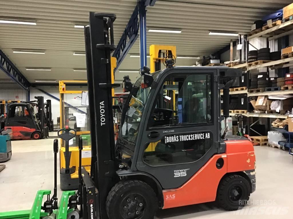 Toyota 06-8 FDJ 35 F Diesel heftrucks