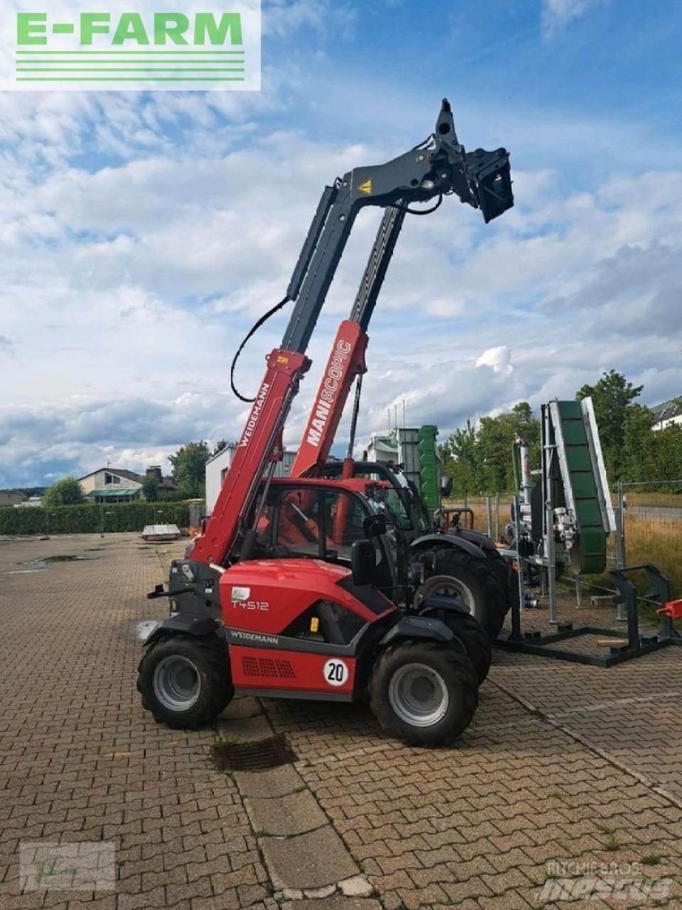 Weidemann t 4512 Verreikers voor landbouw