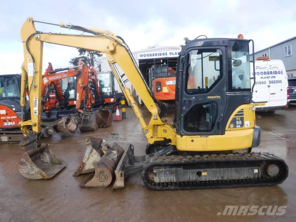 Komatsu PC 55 MR-3 Minigraafmachines < 7t
