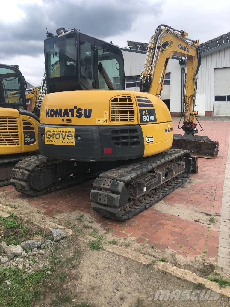 Komatsu PC80MR-3 Midigraafmachines 7t - 12t