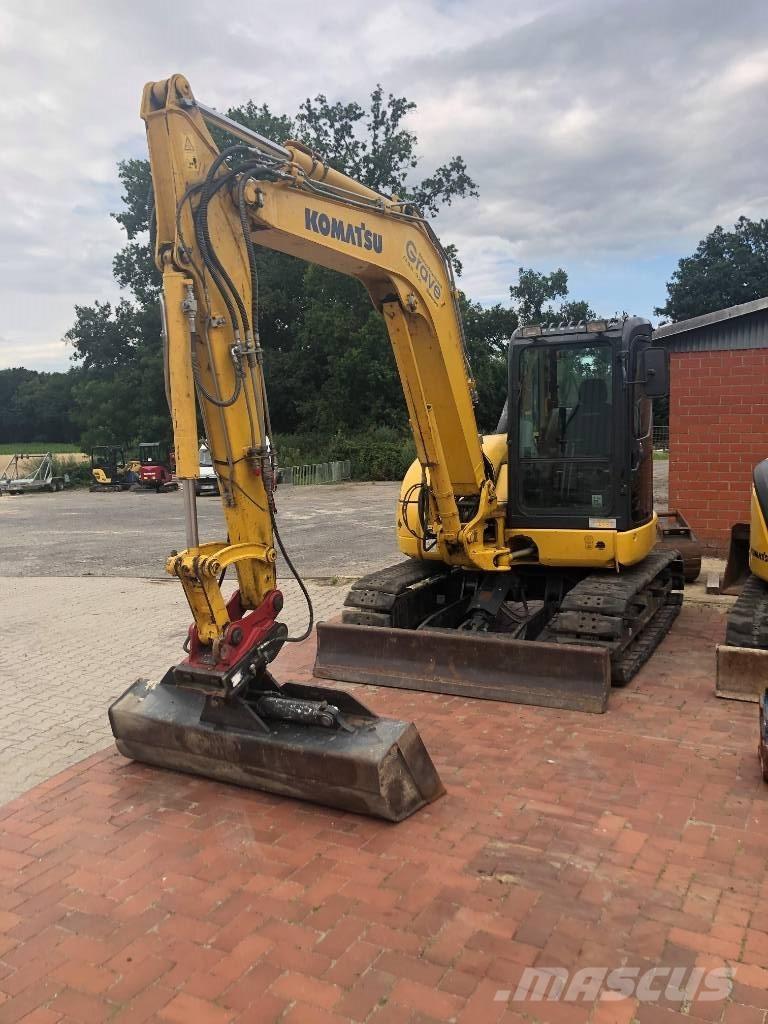 Komatsu PC80MR-3 Midigraafmachines 7t - 12t
