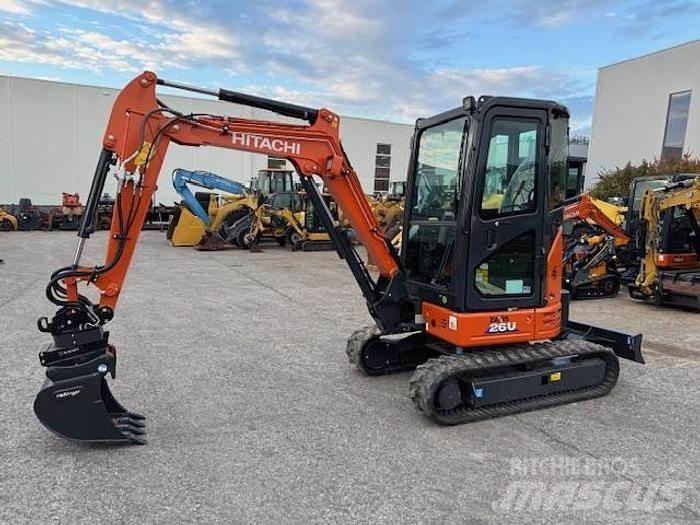 Hitachi ZX26 U-6 Minigraafmachines < 7t