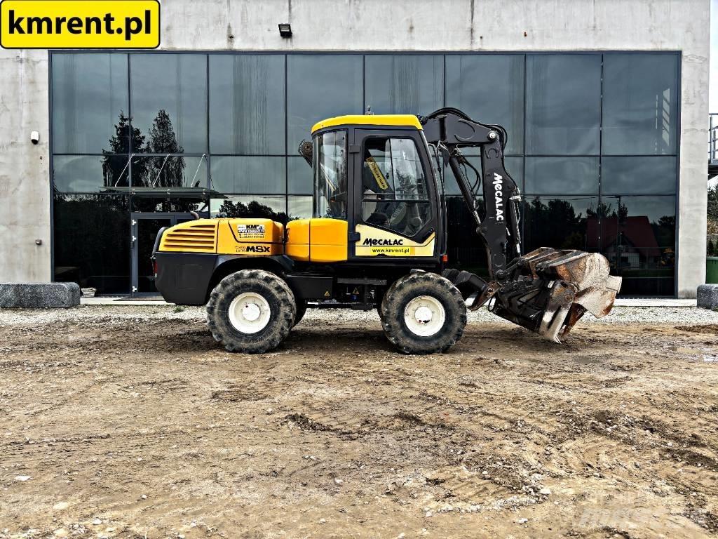 Mecalac 12 MTX Graaf-laadcombinaties